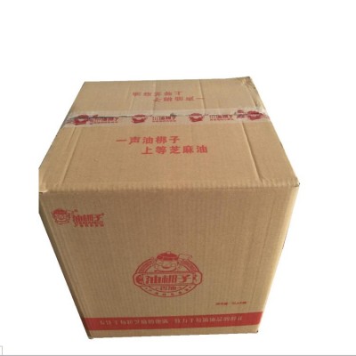 厂家直销油梆子小磨香油 驻马店芝麻香油 餐饮5L 小磨香油火锅油图2