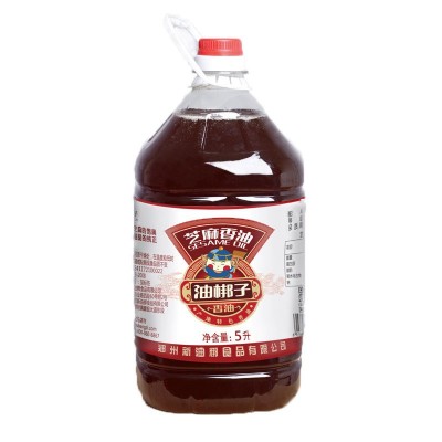 厂家直销油梆子小磨香油 驻马店芝麻香油 餐饮5L 小磨香油火锅油图4