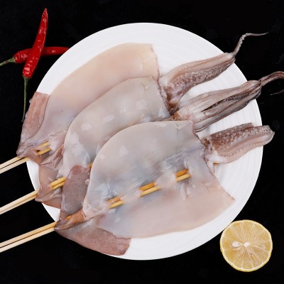 社区团购专供新鲜鱿鱼串冷冻水产大鱿鱼鲜活深海海鲜火锅食材商用图3