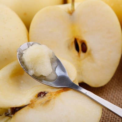 烟台黄元帅苹果应季水果新鲜水果香甜宝宝水果副食挖泥吃粉面苹果图4