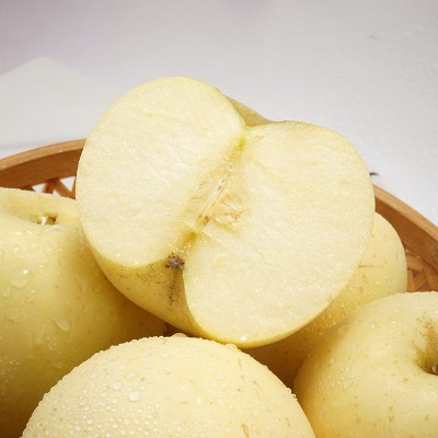 烟台奶油富士苹果脆甜新鲜水果栖霞牛奶苹果批发图3