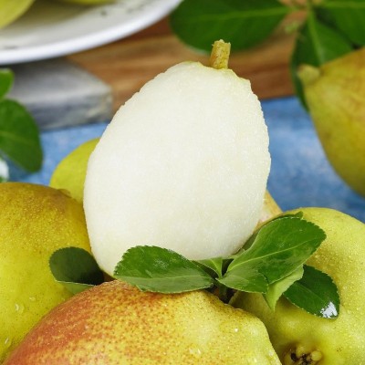 【特级薄皮香梨】7斤现货速发新疆库尔勒香梨水果新鲜大果整箱图4