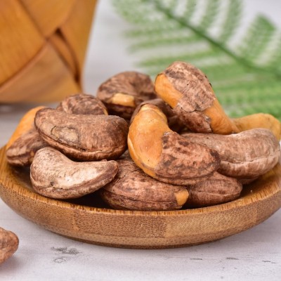 新疆直发带皮腰果仁散袋装500g*2坚果紫皮生大腰果炒货孕妇零食品图5