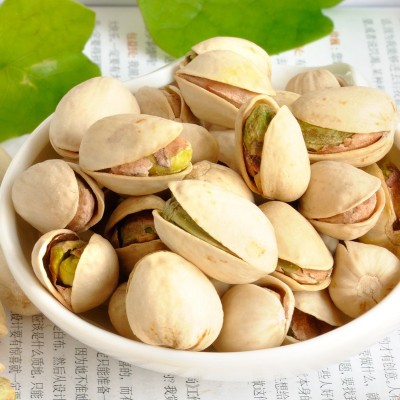 新疆直发原色盐焗开心果500g/袋*2 大颗粒香脆可口坚果零食包邮图3