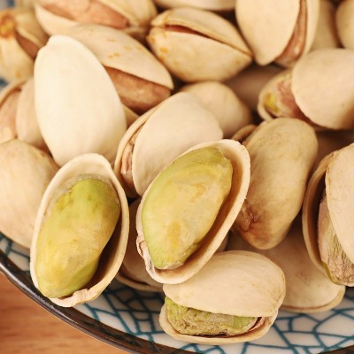 新疆直发原色盐焗开心果500g/袋*2 大颗粒香脆可口坚果零食包邮图2