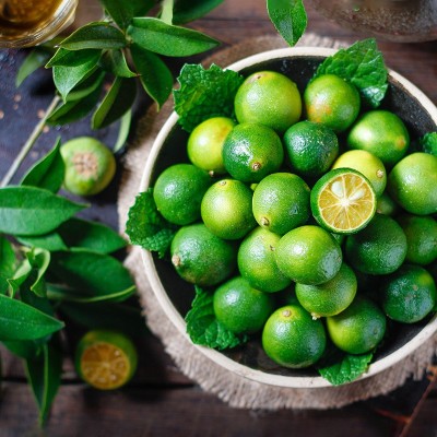 海南小金桔小青桔新鲜皮薄多汁小青柠青金桔柠檬奶茶水果5斤批发 1件图4