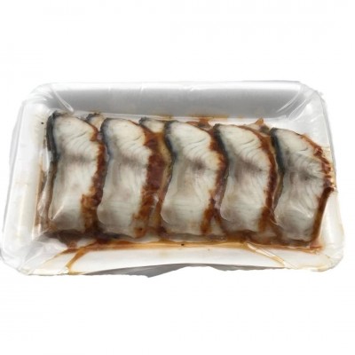 厂家直供寿司鳗鱼片冷冻即食6g8g蒲烧鳗鱼切片东英商用食材批发50盒图4