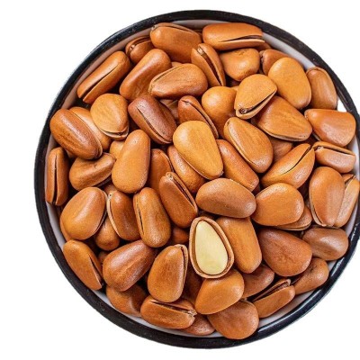 东北松子手剥开口红松子袋装净重500g散货批发代发年货坚 果零食 1斤图5