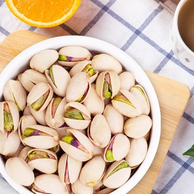 开心果坚果原色自然开后大颗粒188g430g罐装盐焗开心果大量批发图2