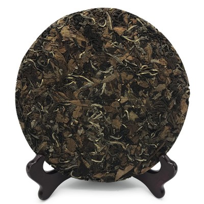 福鼎白茶贡眉老白茶饼高山日晒枣香磻溪白茶茶叶饼出厂批发图2