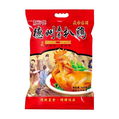 德州扒鸡 五香脱骨扒鸡烧鸡卤味鸡肉零食熟食500g厂家批发现货图5