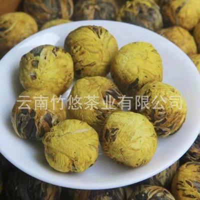 云南凤庆滇红茶菊花茶绣球龙珠茶蜜香金芽金丝皇菊手工茶现货批发图2