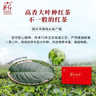 【英红牌】英红九号红茶英德红茶节假日送礼茶叶礼盒实惠茶礼批发图2