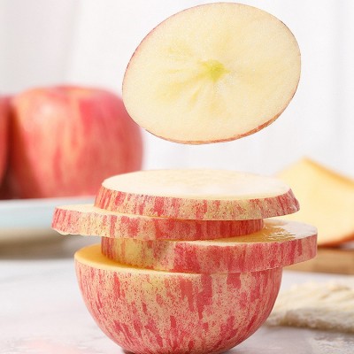 洛川苹果净重10斤新鲜水果脆甜陕西红富士苹果产地直发批发图2