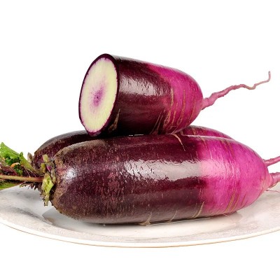 冰淇淋萝卜红冰糖心紫皮甜脆新鲜生吃蔬菜萝卜一件代发 2件图2