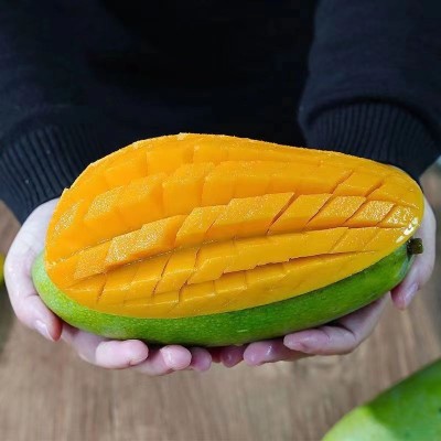 越南青芒果整箱5斤广西发货玉芒大青芒一件代发 2件图4
