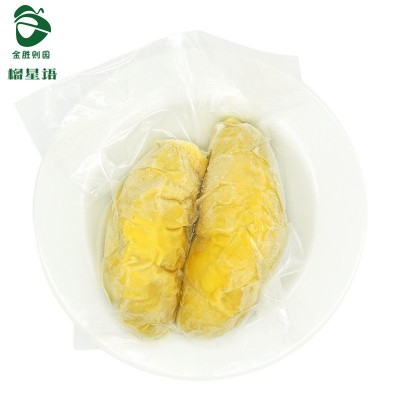 泰国进口金枕头冷冻榴莲肉500克袋装速冻榴莲肉带核图5