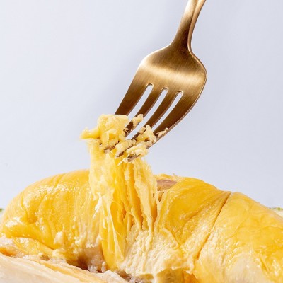 马来西亚进口液氮猫山王榴莲D197新鲜冷冻带壳整果 批发零售图4