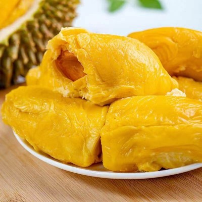 包邮现货批发马来西亚猫山王榴莲肉进口水果冷冻榴莲400g猫山王图2