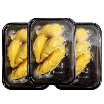 包邮现货批发马来西亚猫山王榴莲肉进口水果冷冻榴莲400g猫山王图5