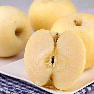 23秋正宗烟台栖霞黄金维纳斯奶油富士苹果水果脆甜汁正宗山东新鲜图3