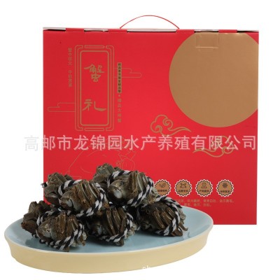 大闸蟹团购现货鲜活螃蟹公母蟹礼盒批发代发冷链包邮现捞现发送礼图4