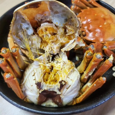 兴化自产自销鲜活大闸蟹螃蟹现货批发团购特大公母蟹精品礼盒装图4