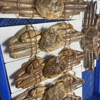 生冻整只雪蟹 帝王蟹家用商用称重冷冻整只雪蟹海鲜食品图4