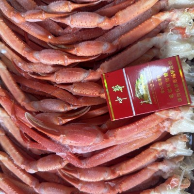 批发俄罗斯红蟹 自助餐厅酒店商用食材冷冻水产海鲜蟹腿图3