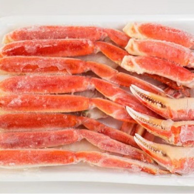 雪蟹腿 雪蟹组合 蟹钳二本爪 700克 雪蟹缓化即食 熟冻蟹腿