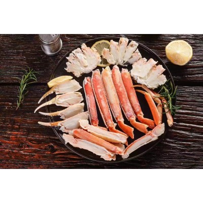 雪蟹腿 雪蟹组合 蟹钳二本爪 700克 雪蟹缓化即食 熟冻蟹腿图4