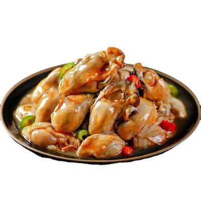 金盛生蚝罐头牡蛎260g海鲜水产零食冷冻批发蒜蓉生蚝麻辣小海鲜图5