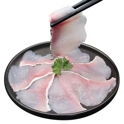 250g盒装黑鱼片半成品酸菜鱼黑鱼食材商用家用预制菜冷冻乌鱼片图4