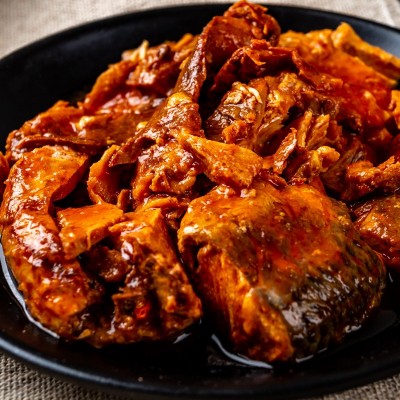 三渔圣冈大连三文鱼罐头即食批发电视购物海鲜茄汁寿司三文鱼罐头图3