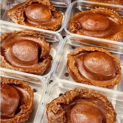 南非溏心鲍鱼加热即食大干鲍熬制糖心海鲜熟食非罐头鲍汁批量批发图4