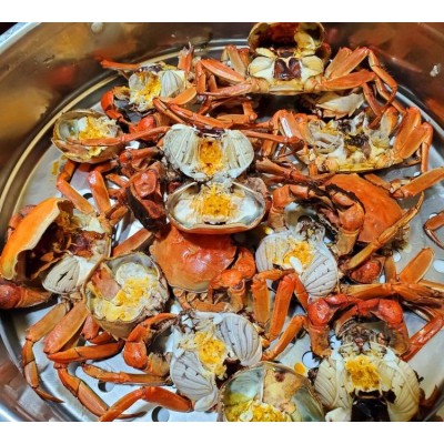 二力河蟹 蟹黄肥美 垂涎欲滴 八珍玉食 快来选购图4