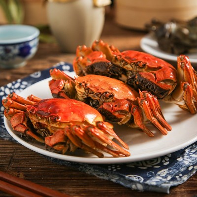 基地直发淡水大闸蟹礼盒中华绒螯蟹螃蟹鲜活蟹卡礼卷一件代发图4