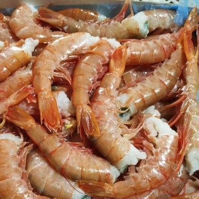 阿根廷大红虾特大无头去头红虾尾C1新鲜冷冻海捕大虾批发图5