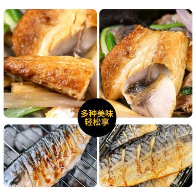 青花鱼 挪威进口青花鱼整条鲐鲭鱼烤青占鱼商用冷冻盐渍 整箱批发图4