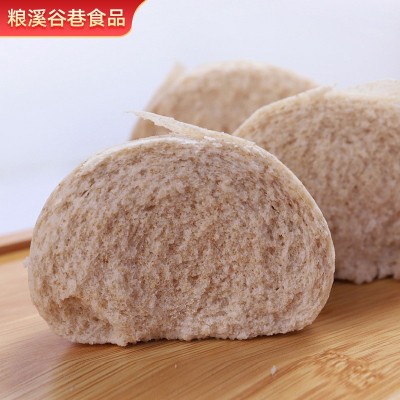 批发山东手工现做粗粮全麦馒头 老面发酵早餐面食全麦馒头图3