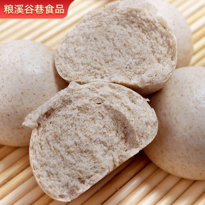 批发山东手工现做粗粮全麦馒头 老面发酵早餐面食全麦馒头图2