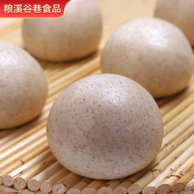 批发山东手工现做粗粮全麦馒头 老面发酵早餐面食全麦馒头图4