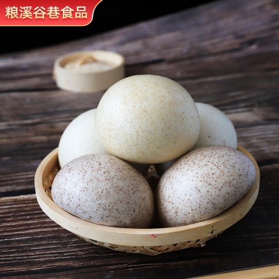 批发早餐全麦馒头燕麦馒头手工做粗粮黑麦馒头荞麦馒头图3