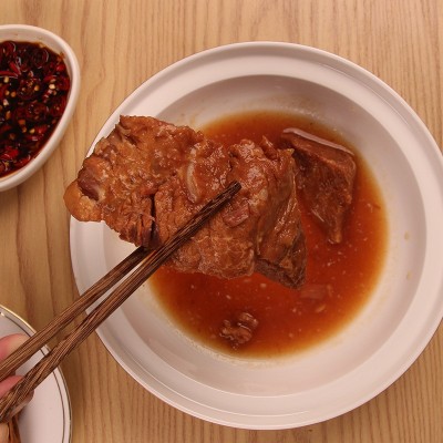 清真传统酱牛肉150g袋装牛肉家用速食包即食五香牛肉熟食料理包图5