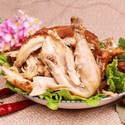 南农烧鸡500g/整只南京特产扒鸡手撕烤肉类熟食卤味真空包装图4