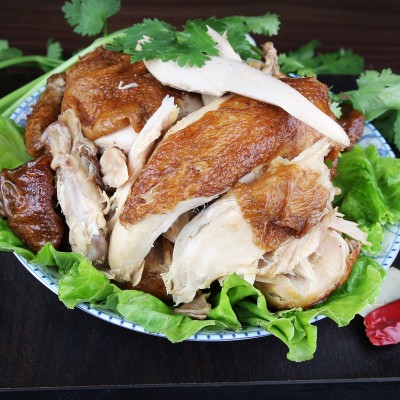 南农烧鸡500g/整只南京特产扒鸡手撕烤肉类熟食卤味真空包装图2