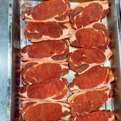 街边静腌西冷牛排 手工静腌西冷牛排 浸腌西冷牛排 街边牛排源头图3