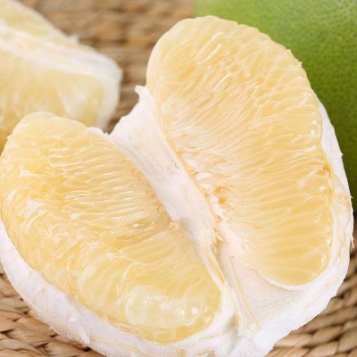 泰国青柚安帕瓦进口柚子蜂蜜柚青皮白心柚大果脆甜多汁图3