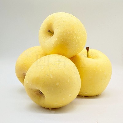 山东烟台苹果黄金奶油富士苹果黄金果脆甜当季新鲜水果冰糖心苹果图4