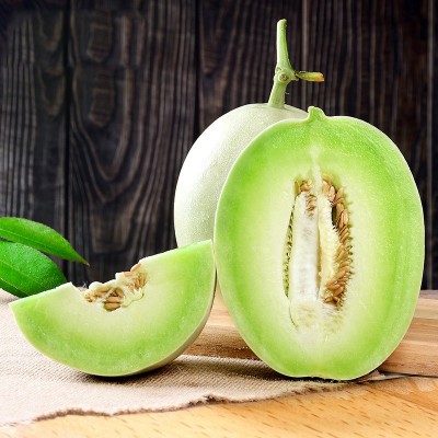 山东玉菇甜瓜 代发3/5斤新鲜应季水果礼品头茬冰激凌香瓜非网纹瓜图4